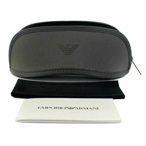 NWT Emporio Armani EA3097-5555-55 5555 Top Brown On Yellow Eyeglasses